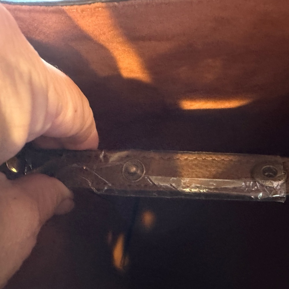 NWOT Burnt Orange Tote - Picture 5 of 7